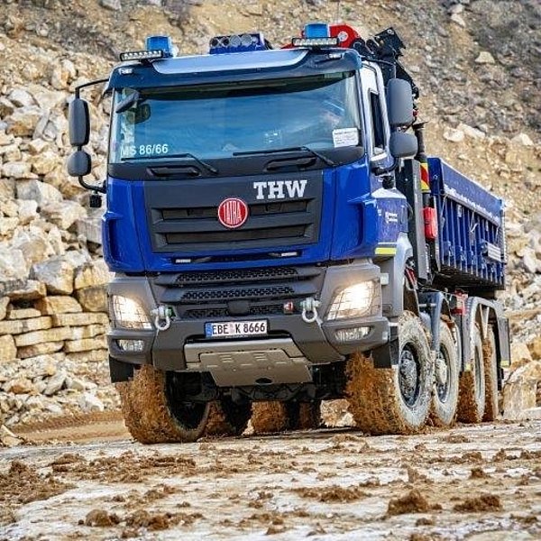 TATRA 8x8 für das THW TATRA 8x8 für das THW