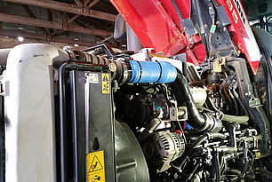 Einbau von AIR-TEC Produkten in Traktoren Einbau von AIR-TEC Produkten in Traktoren