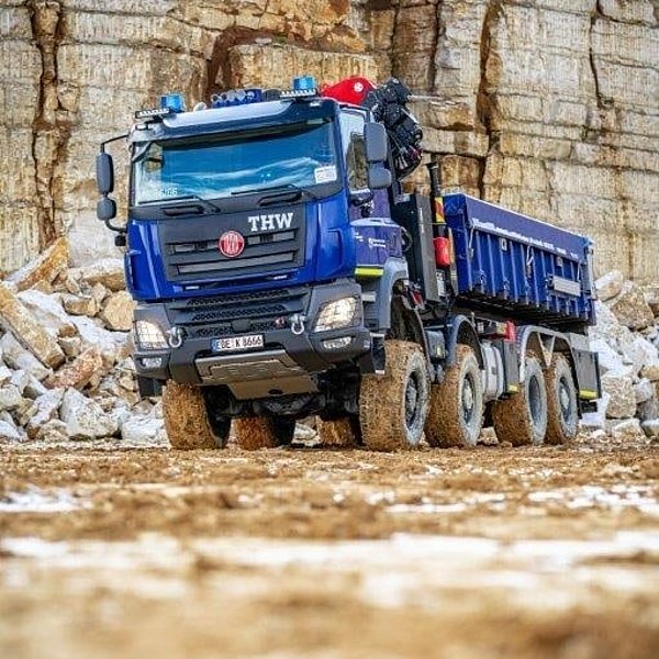 TATRA 8x8 für das THW TATRA 8x8 für das THW